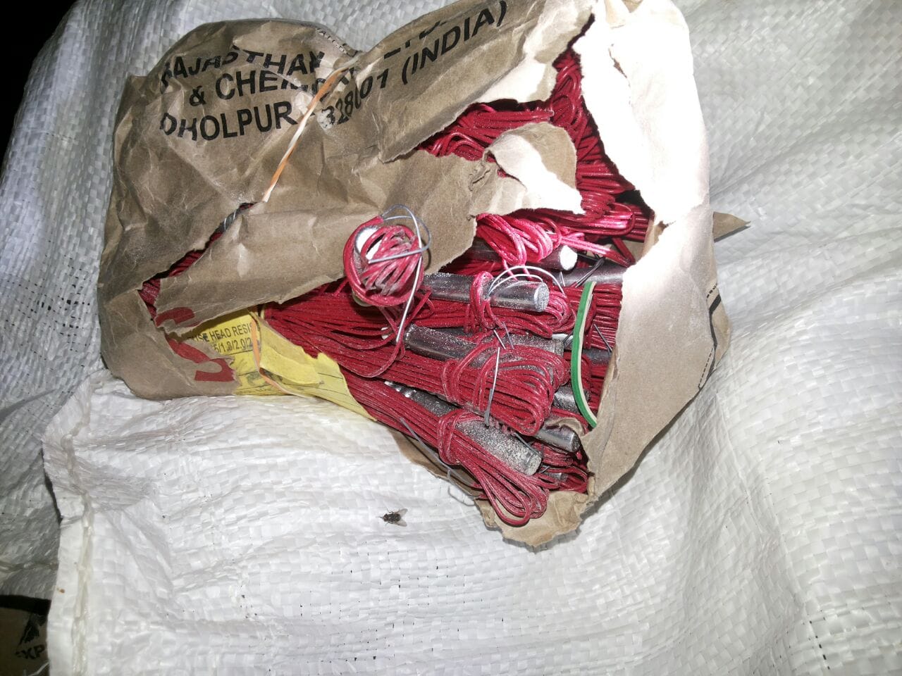 detonator found in heirless car in kanpur