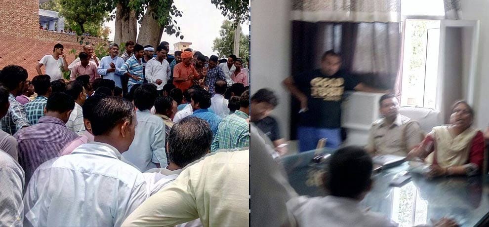 hindu kids pressurised to read islamic book in school, tension raised