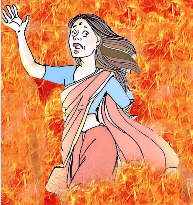 woman commit suicide with his son