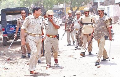 same community Firing petrol bombs were thrown