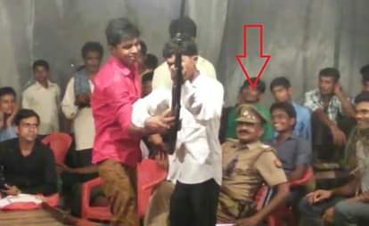Firing video gone viral, Police inspector suspended