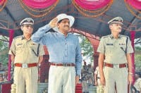 Parade, police academy madhuban, home secretary, karnal