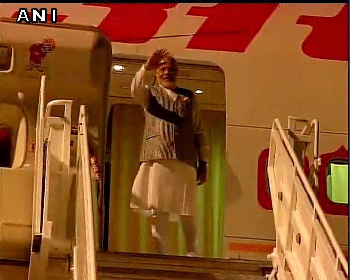 PM Modi reaches south africa after Mozambique.