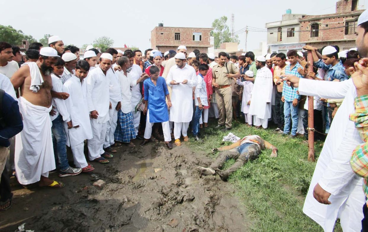 accused of murder shot dead in bulanshaher