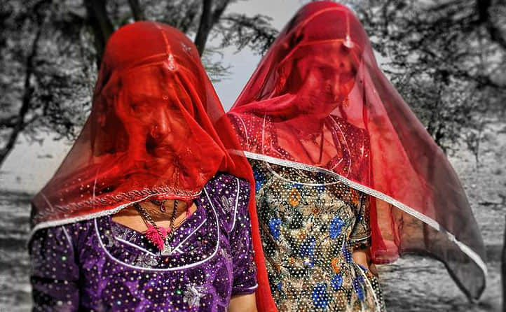 every man have 2 wives in this village