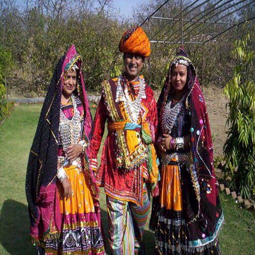 every man have 2 wives in this village