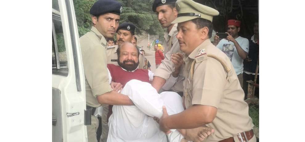 CITU leaders admitted in hospital