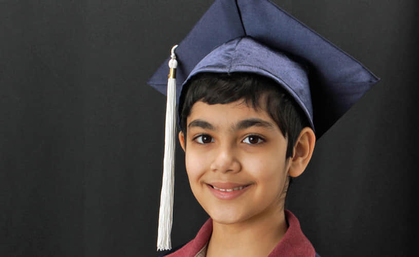 Tanishq Abraham youngest graduate