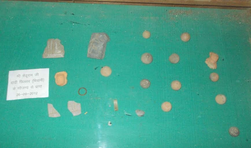 the most rare remnants in the archaeological museum of jhajjar 