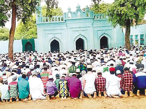 Eid celebration in Khaga