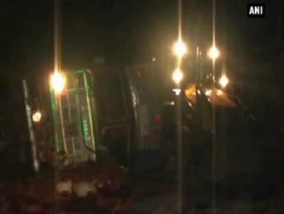 Truck kills three in road accident, angry villagers burn five trucks
