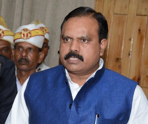 New members of Vidhan parishad take oath.