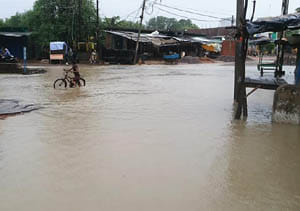 mahroni-lalitpur way blocked