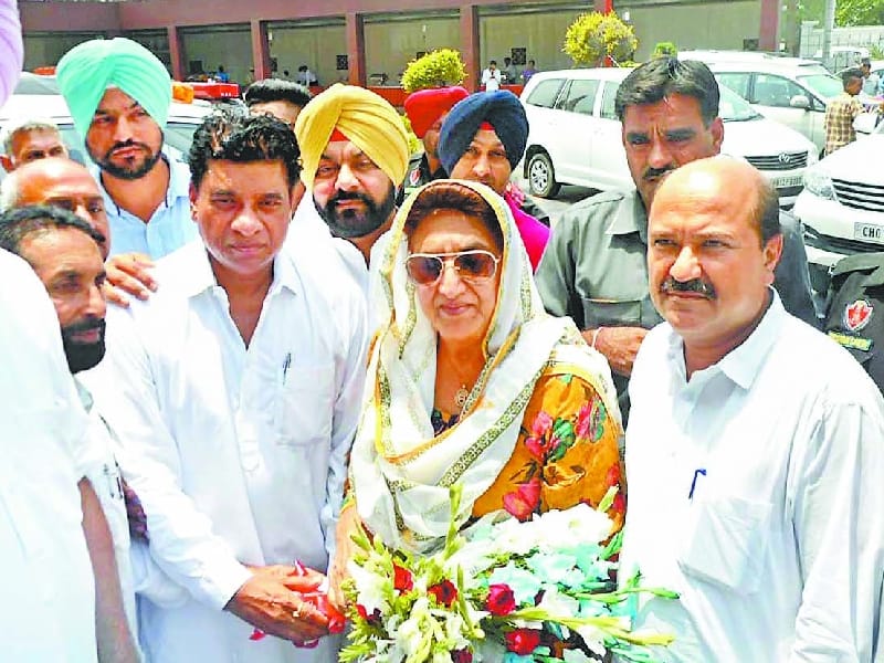 congress meeting, rajinder kaur bhattal, kartarpur, jalandhar