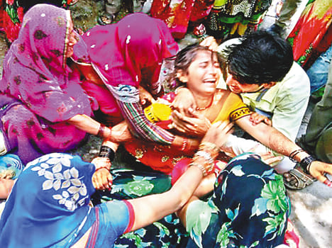 DCM youth returning guests leave the trodden