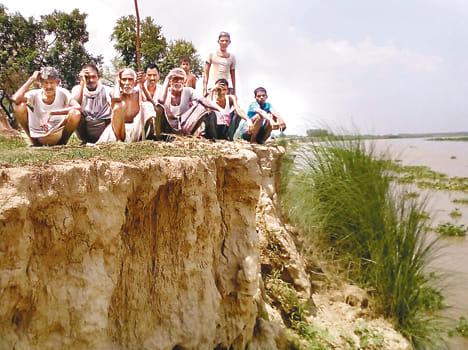    RRamganga the Aladpur Bhatuli be poised on the brink of death