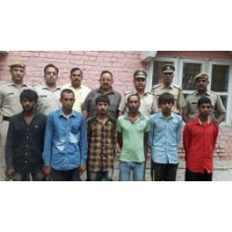 sonipat news, hindi news, crime, arrest, six