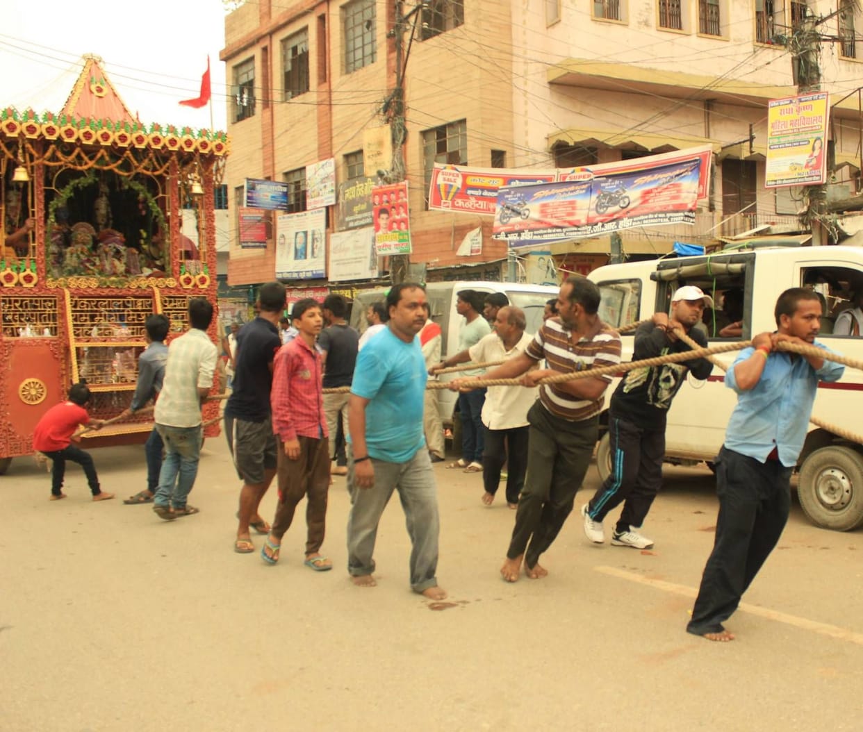 bhagwan jagranath reache her home