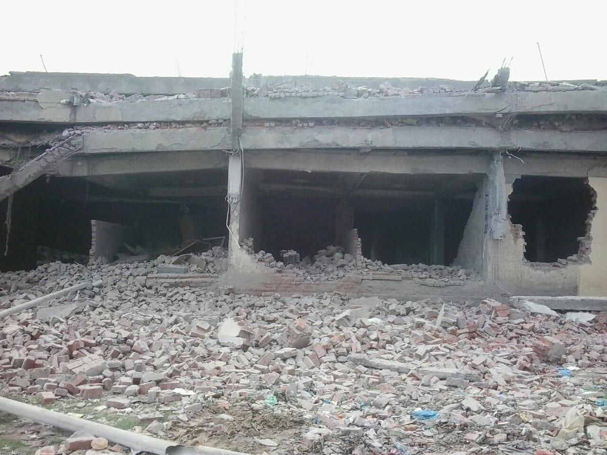 Building off Kajve, Lack of funds, Mubarakpur Ghaggar, Punjab Goverment