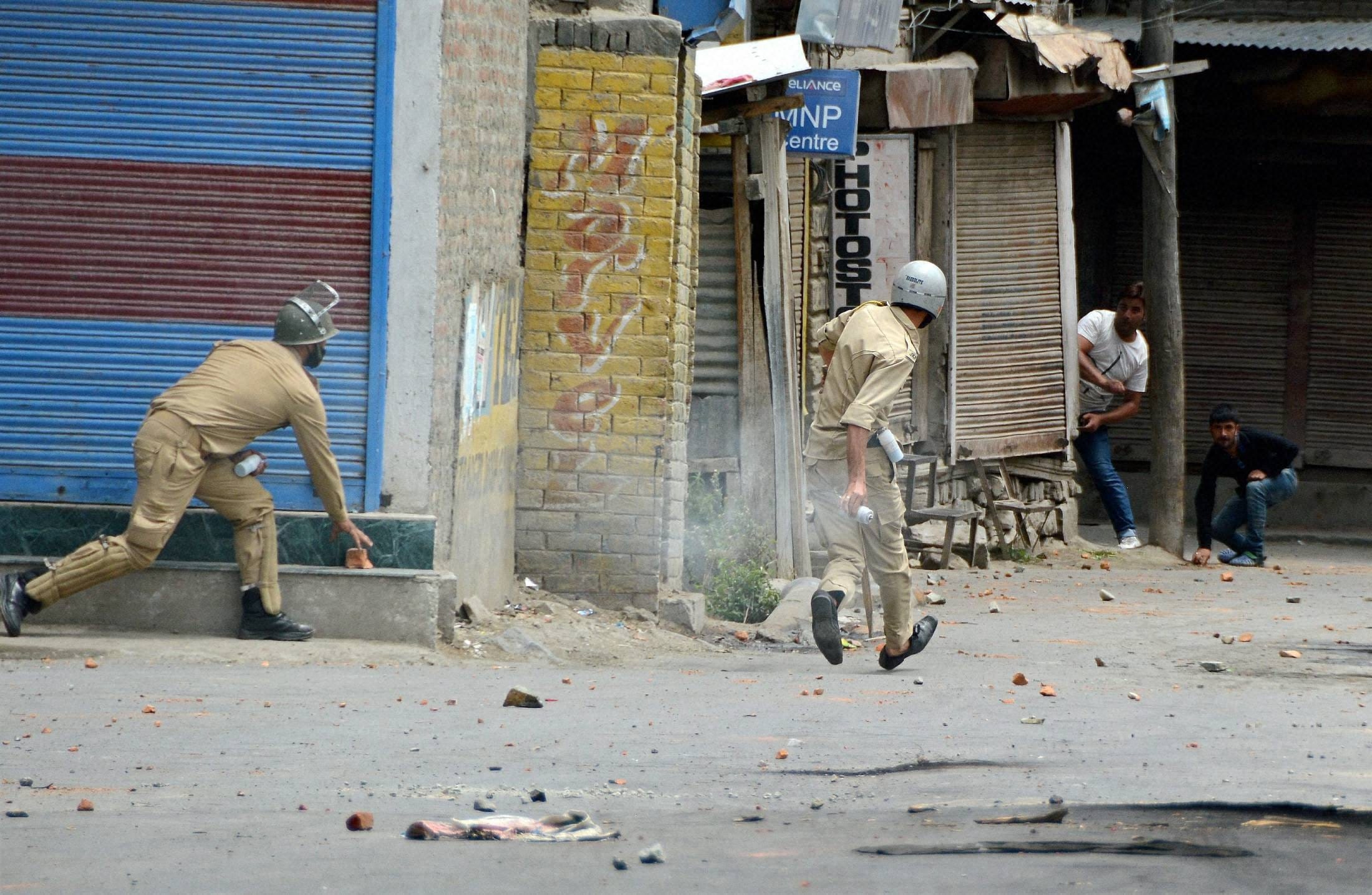 Eight killed in Kashmir violence