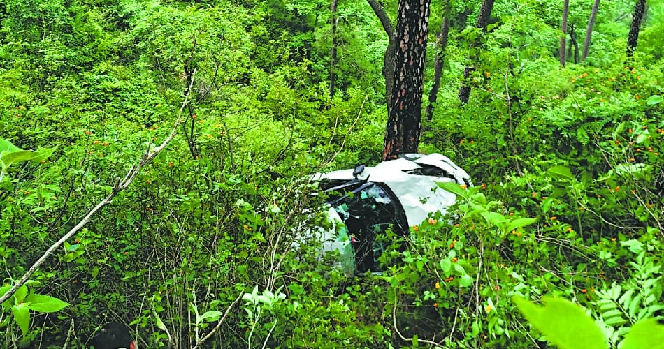 accident, morni accident, tikkar tal, delhi resident tourist, morni, panchkula