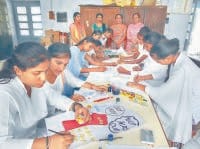 poster making, comptetion, nikita winner, kaithal