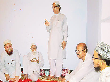 Eid Milan party up to Mushaira
