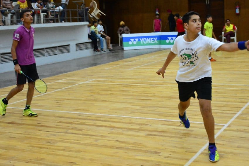 badminton, north zone open badminton championship, devang, sadiya, prerna, chandigarh