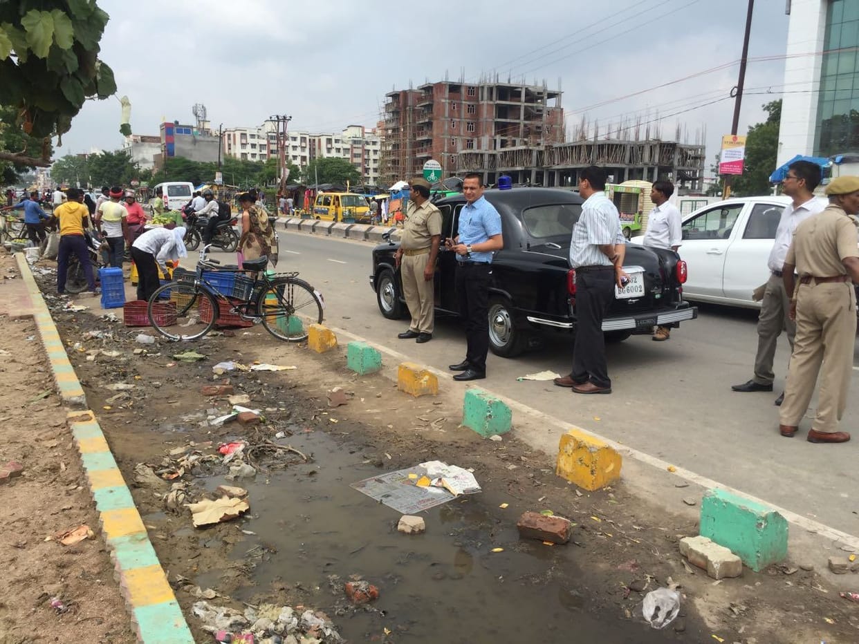 je suspended on bad condition of cycle track