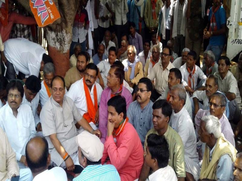pradesh mein chal raha gundaaraaj: saansad raajaveer