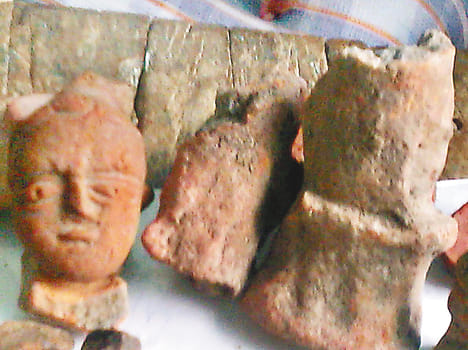 Nandana has Kushan sculptures found in pond