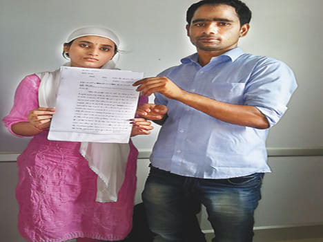 Threatened to kill the family members are taken on her wedding