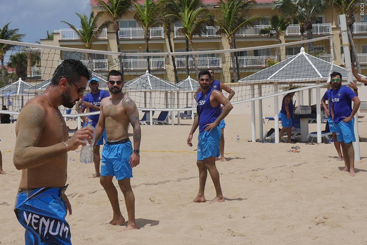 Team India s second warm up match