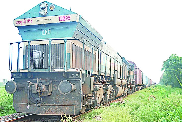 coupling broken of freight train