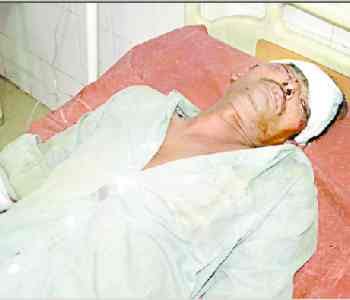 Three people injured in the accident of a family