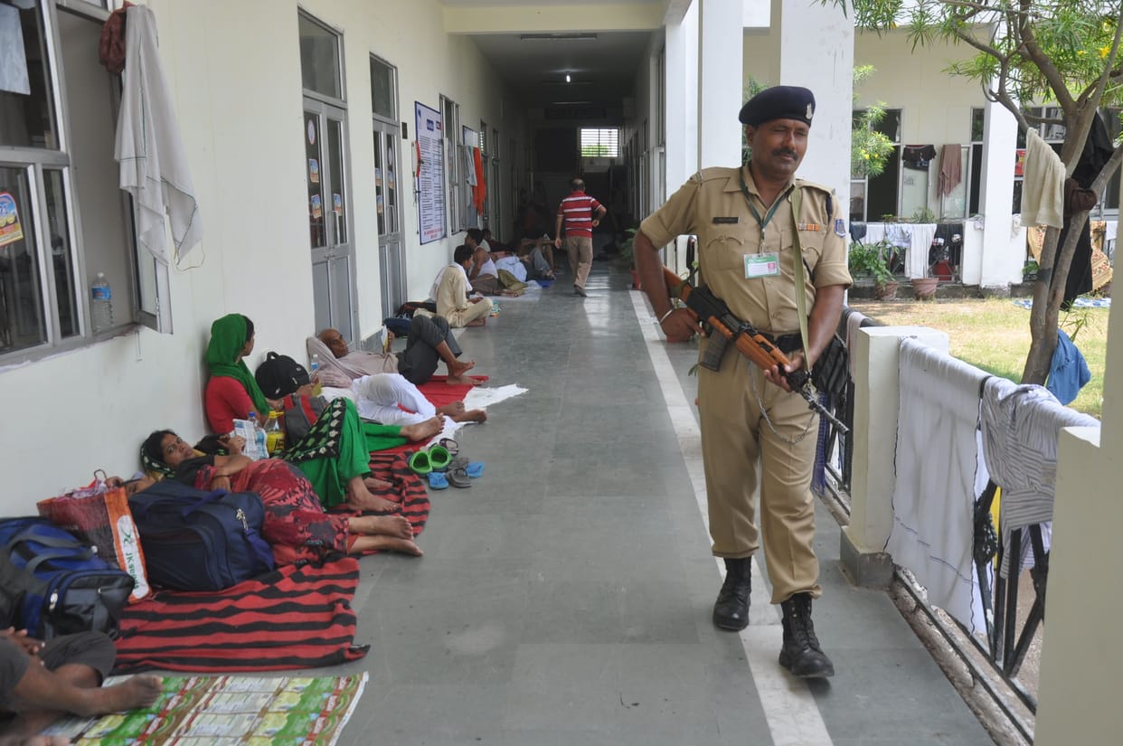 Dehradun ten pilgrims stranded in Kashmir. 