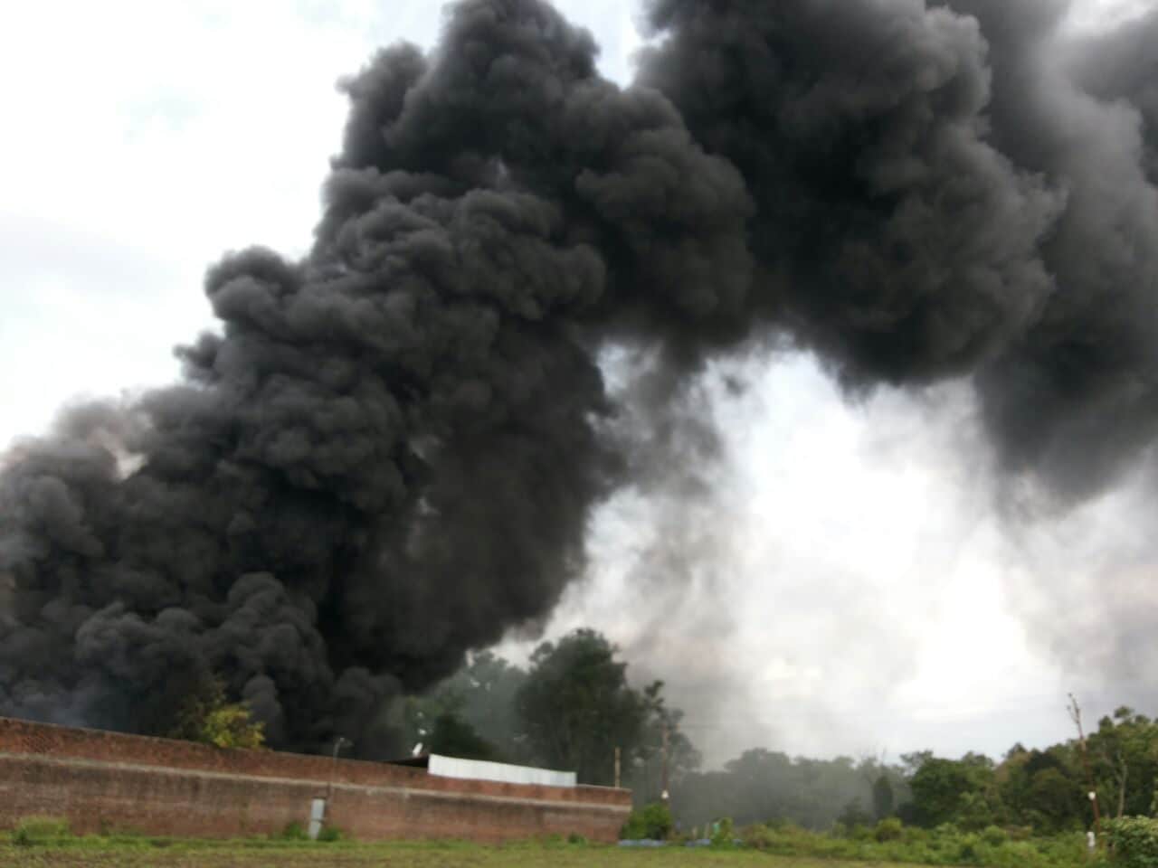big fire in haldwani lisa factory