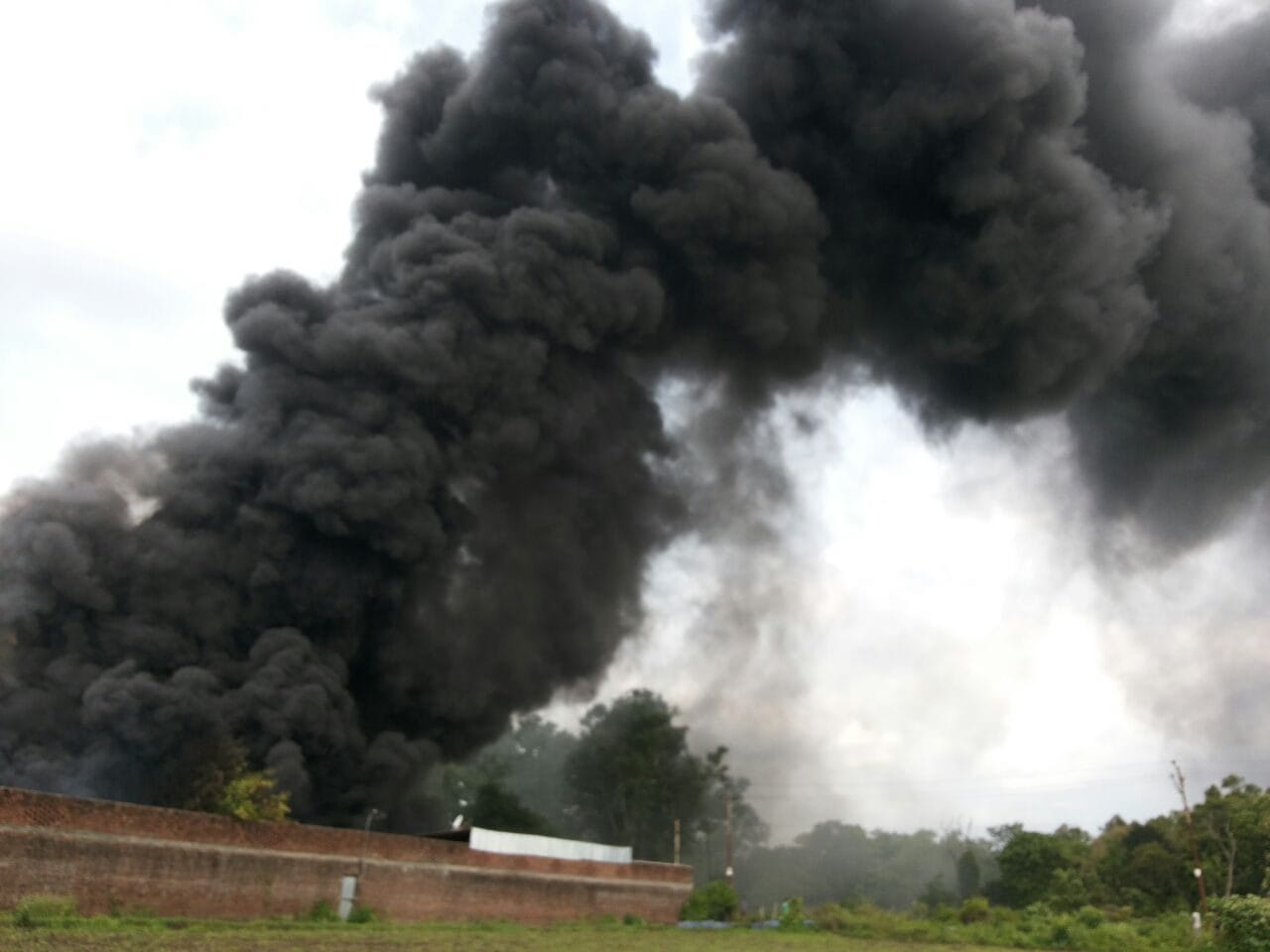 big fire in haldwani lisa factory