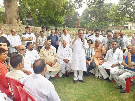 So what will be the face of the BJP party Dinesh Sharma