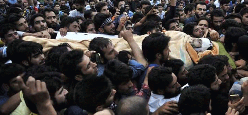 terrorist join burhan wani funeral