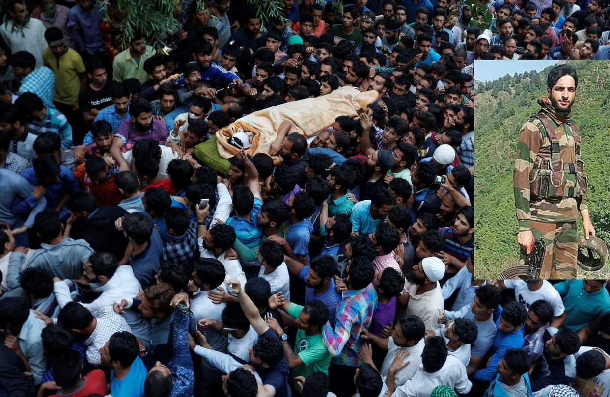 hizbul targeted j&k cop 