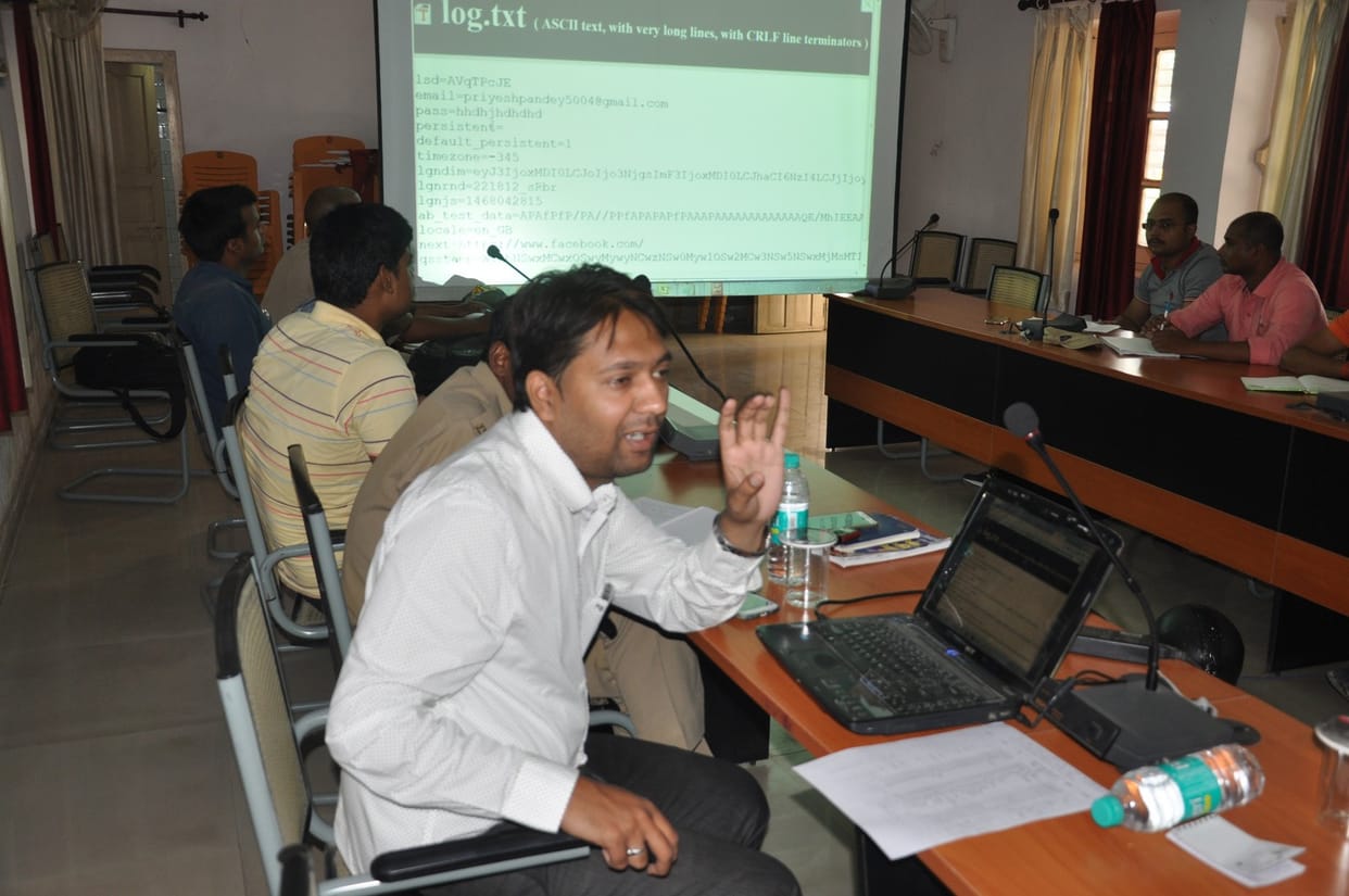 seminar on cyber crime in police line