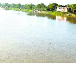 One cm every hour. Growing Ganga