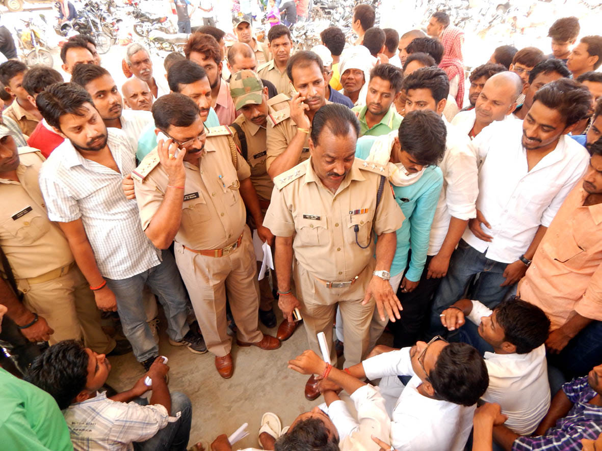 death of patient the faimly agitate