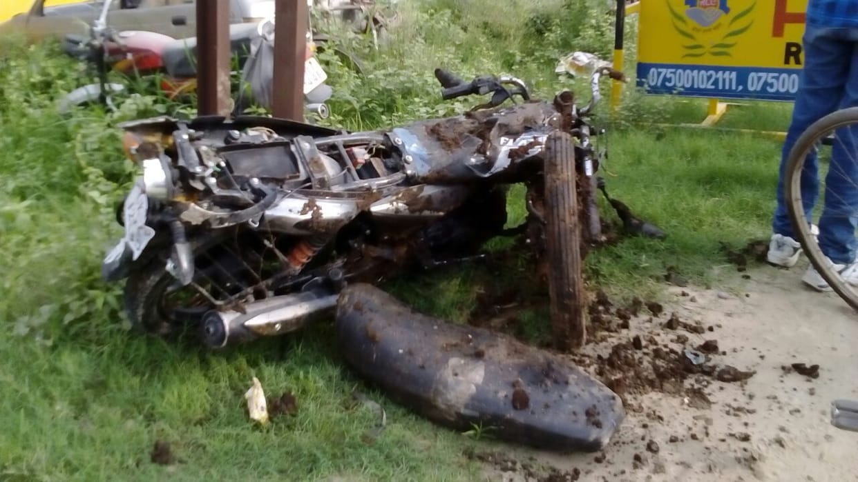 dumper crushed four people in haridwar
