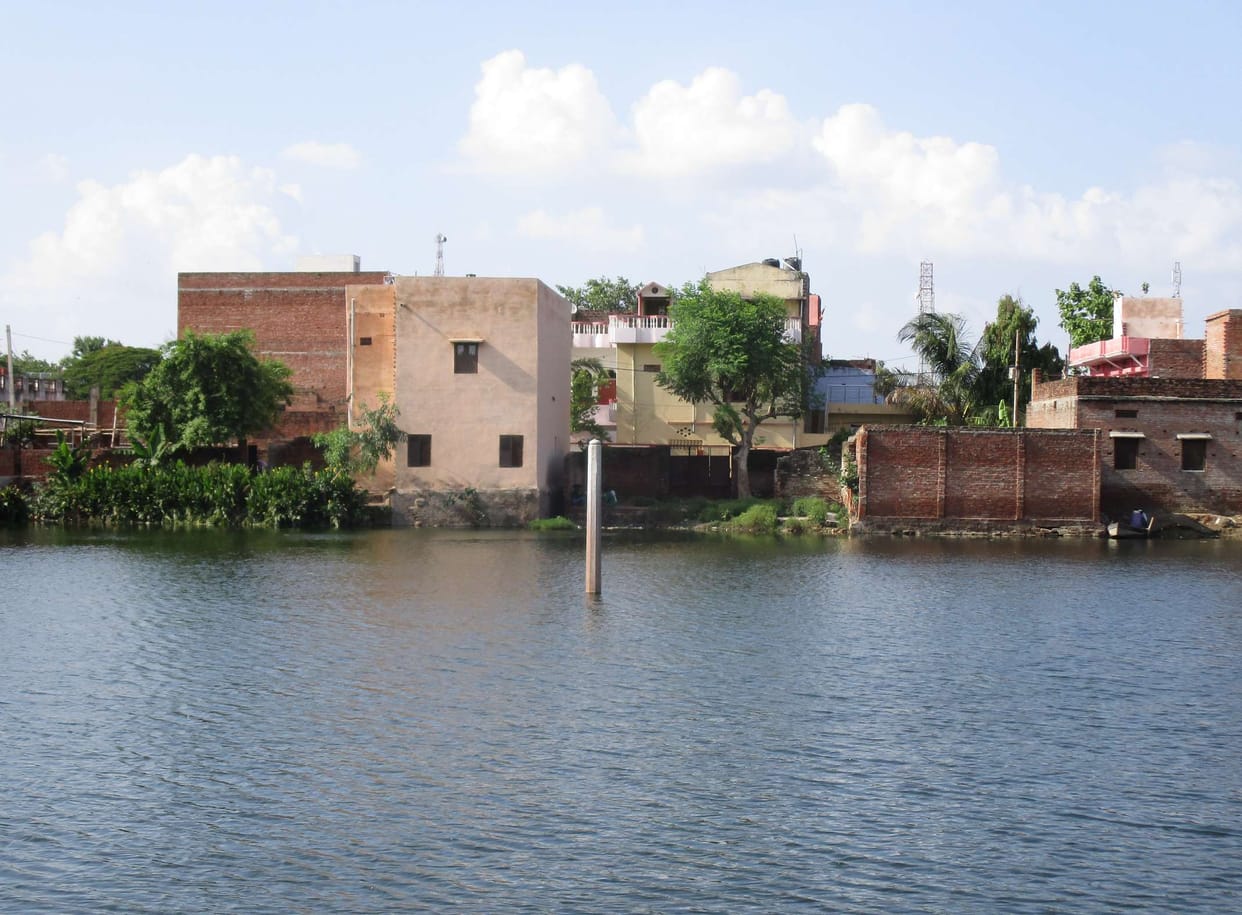 Encroachment removed from ponds