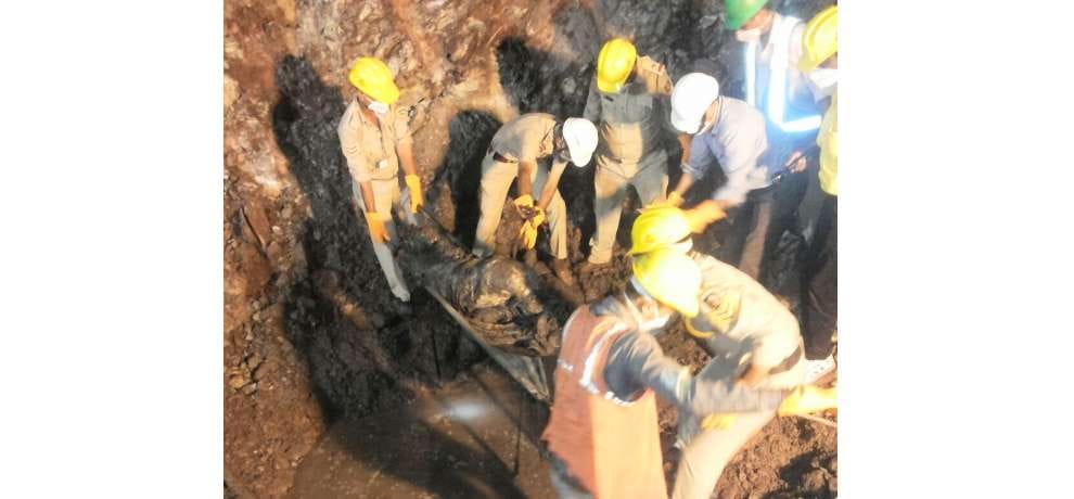 Hirda ram deadbody found in tihra tunnel
