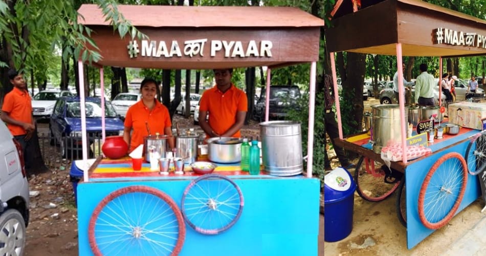 weird people, mba graduate radhika arora food cart