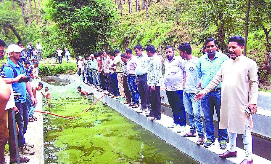 Fish pond along the river will be in panchayats