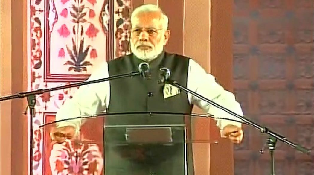 When we came here, it feels like we have come to "mini Hindustan": PM Modi